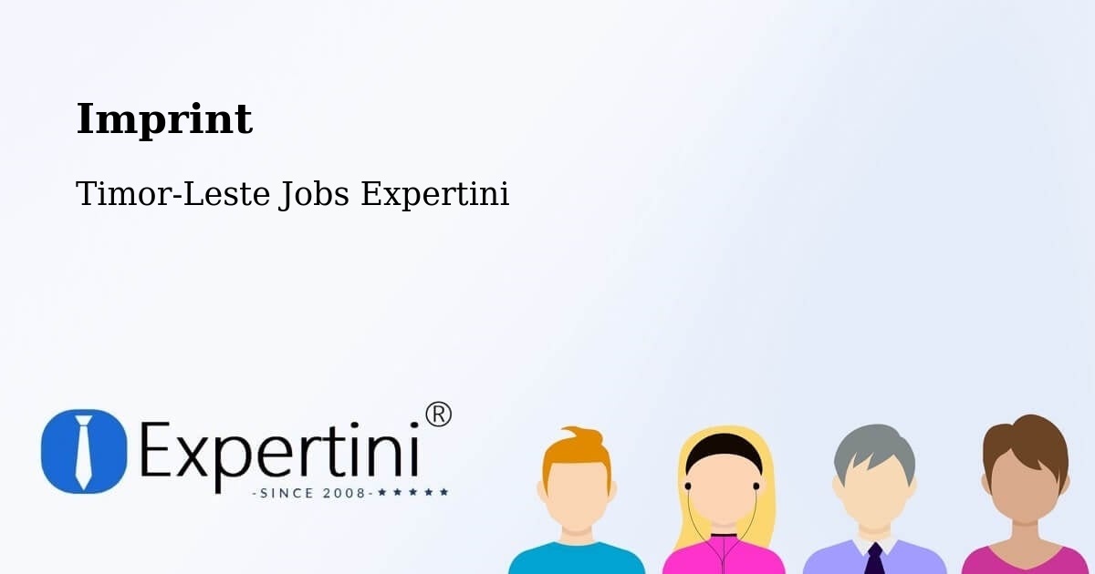 Imprint - Timor-Leste Jobs Expertini